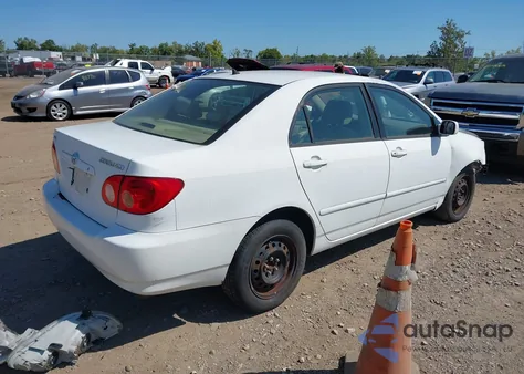 2005 Toyota Corolla Le из США, поврежденный, VIN JTDBR32E052065290